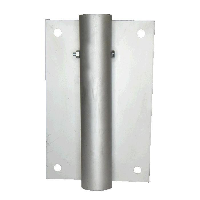 Outdoor Flag Pole Wall Mounted 2.5m Aluminium